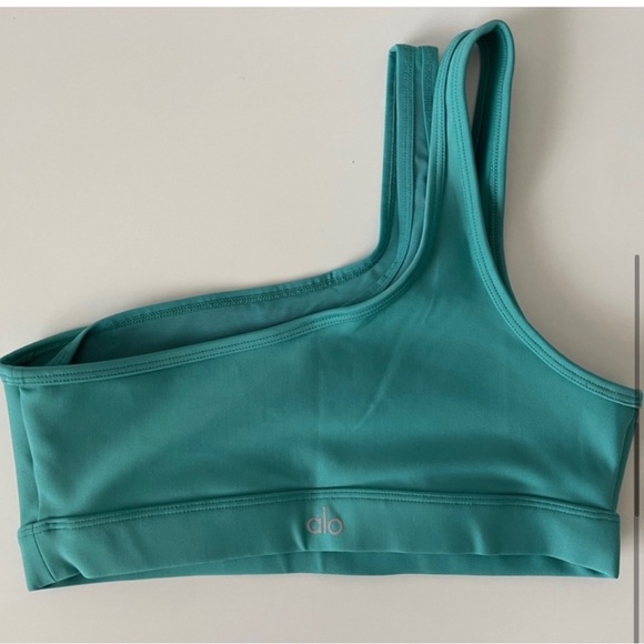 ALO Yoga Airlift Excite Bra – Ocean Teal, Size Small - Picture 4 of 7